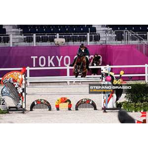 Tokyo 2020 Olympic Games - Show Jumping Team 1st Qualifier - Ali Al Ahrach on Golden Lady Tokyo, Equestrian Park - 06 August 2021 Ph. Stefano Grasso