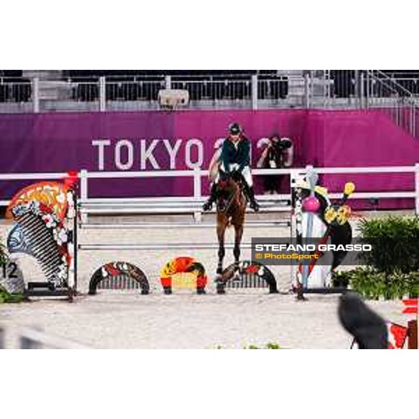 Tokyo 2020 Olympic Games - Show Jumping Team 1st Qualifier - Ali Al Ahrach on Golden Lady Tokyo, Equestrian Park - 06 August 2021 Ph. Stefano Grasso