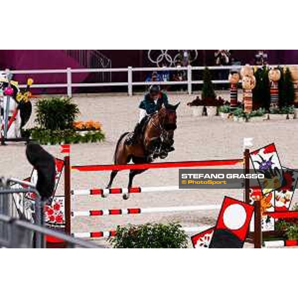 Tokyo 2020 Olympic Games - Show Jumping Team 1st Qualifier - Ali Al Ahrach on Golden Lady Tokyo, Equestrian Park - 06 August 2021 Ph. Stefano Grasso