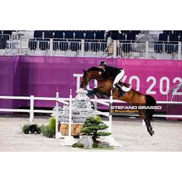 Tokyo 2020 Olympic Games - Show Jumping Team 1st Qualifier - Bruce Goodin on Danny V Tokyo, Equestrian Park - 06 August 2021 Ph. Stefano Grasso