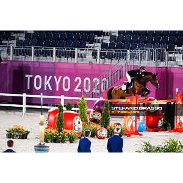Tokyo 2020 Olympic Games - Show Jumping Team 1st Qualifier - Bruce Goodin on Danny V Tokyo, Equestrian Park - 06 August 2021 Ph. Stefano Grasso