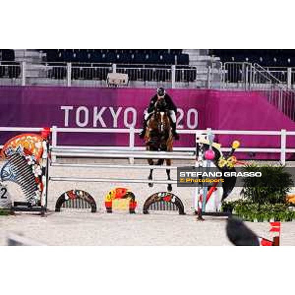 Tokyo 2020 Olympic Games - Show Jumping Team 1st Qualifier - Bruce Goodin on Danny V Tokyo, Equestrian Park - 06 August 2021 Ph. Stefano Grasso
