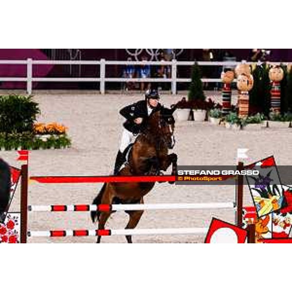 Tokyo 2020 Olympic Games - Show Jumping Team 1st Qualifier - Bruce Goodin on Danny V Tokyo, Equestrian Park - 06 August 2021 Ph. Stefano Grasso