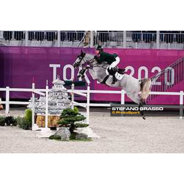 Tokyo 2020 Olympic Games - Show Jumping Team 1st Qualifier - Shane Sweetnam on Karlin van \'t Vennehof Tokyo, Equestrian Park - 06 August 2021 Ph. Stefano Grasso