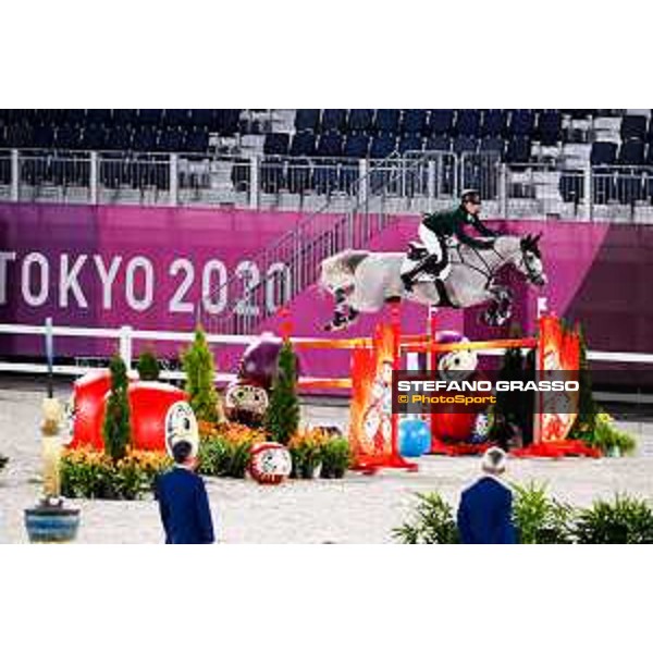 Tokyo 2020 Olympic Games - Show Jumping Team 1st Qualifier - Shane Sweetnam on Karlin van \'t Vennehof Tokyo, Equestrian Park - 06 August 2021 Ph. Stefano Grasso