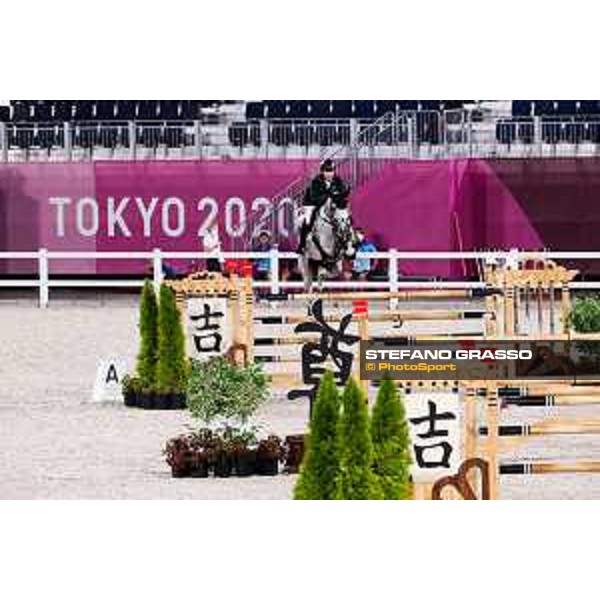 Tokyo 2020 Olympic Games - Show Jumping Team 1st Qualifier - Shane Sweetnam on Karlin van \'t Vennehof Tokyo, Equestrian Park - 06 August 2021 Ph. Stefano Grasso