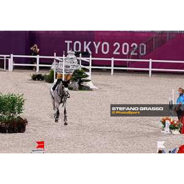 Tokyo 2020 Olympic Games - Show Jumping Team 1st Qualifier - Shane Sweetnam on Karlin van \'t Vennehof Tokyo, Equestrian Park - 06 August 2021 Ph. Stefano Grasso
