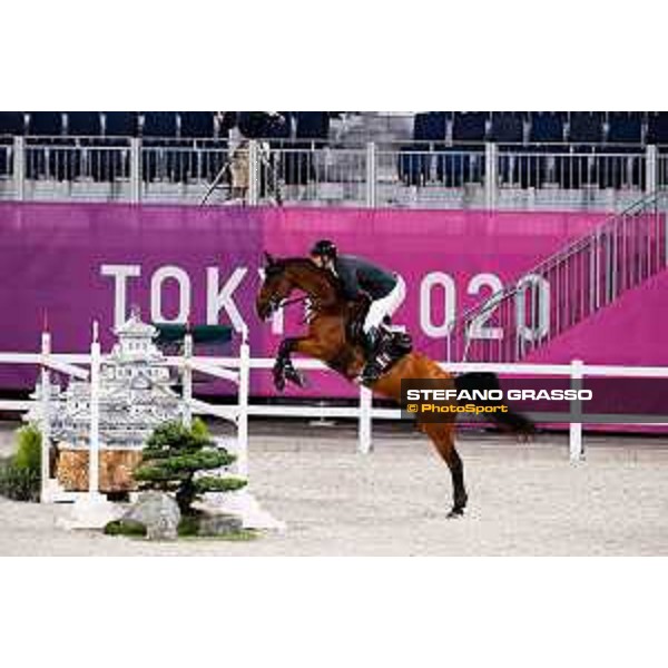 Tokyo 2020 Olympic Games - Show Jumping Team 1st Qualifier - Nayel Nassar on Igor van de Wittemoere Tokyo, Equestrian Park - 06 August 2021 Ph. Stefano Grasso