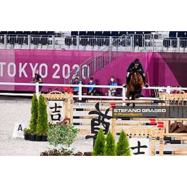 Tokyo 2020 Olympic Games - Show Jumping Team 1st Qualifier - Nayel Nassar on Igor van de Wittemoere Tokyo, Equestrian Park - 06 August 2021 Ph. Stefano Grasso