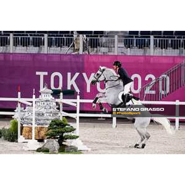 Tokyo 2020 Olympic Games - Show Jumping Team 1st Qualifier - Simon Delestre on Berlux Z Tokyo, Equestrian Park - 06 August 2021 Ph. Stefano Grasso