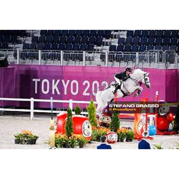 Tokyo 2020 Olympic Games - Show Jumping Team 1st Qualifier - Simon Delestre on Berlux Z Tokyo, Equestrian Park - 06 August 2021 Ph. Stefano Grasso