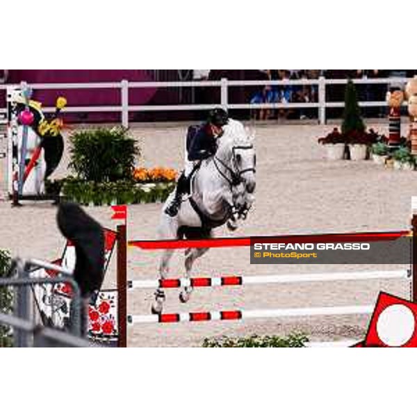 Tokyo 2020 Olympic Games - Show Jumping Team 1st Qualifier - Simon Delestre on Berlux Z Tokyo, Equestrian Park - 06 August 2021 Ph. Stefano Grasso