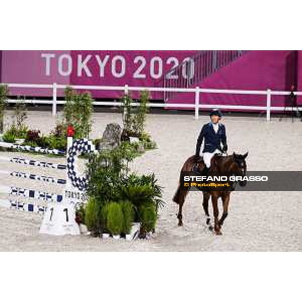Tokyo 2020 Olympic Games - Show Jumping Team 1st Qualifier - Henrik von Eckermann on King Edward Tokyo, Equestrian Park - 06 August 2021 Ph. Stefano Grasso