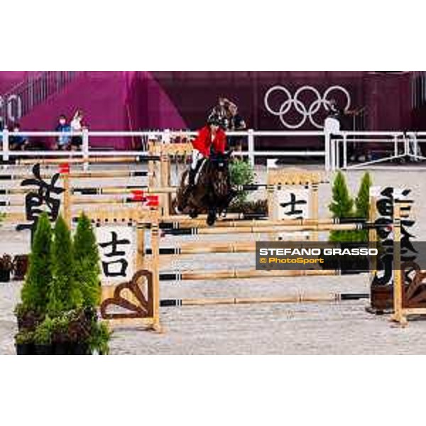 Tokyo 2020 Olympic Games - Show Jumping Team 1st Qualifier - Laura Kraut on Baloutinue Tokyo, Equestrian Park - 06 August 2021 Ph. Stefano Grasso