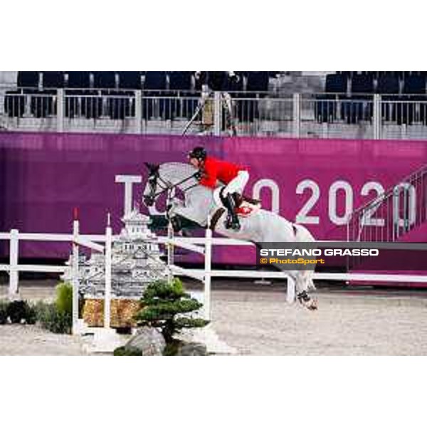Tokyo 2020 Olympic Games - Show Jumping Team 1st Qualifier - Martin Fuchs on Clooney 51 Tokyo, Equestrian Park - 06 August 2021 Ph. Stefano Grasso
