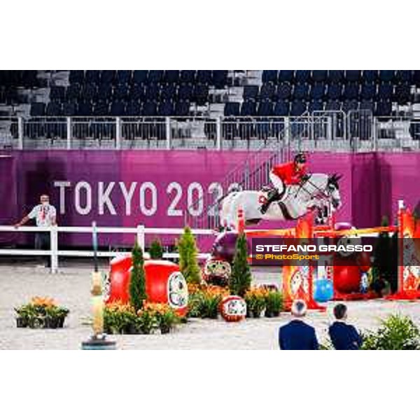 Tokyo 2020 Olympic Games - Show Jumping Team 1st Qualifier - Martin Fuchs on Clooney 51 Tokyo, Equestrian Park - 06 August 2021 Ph. Stefano Grasso