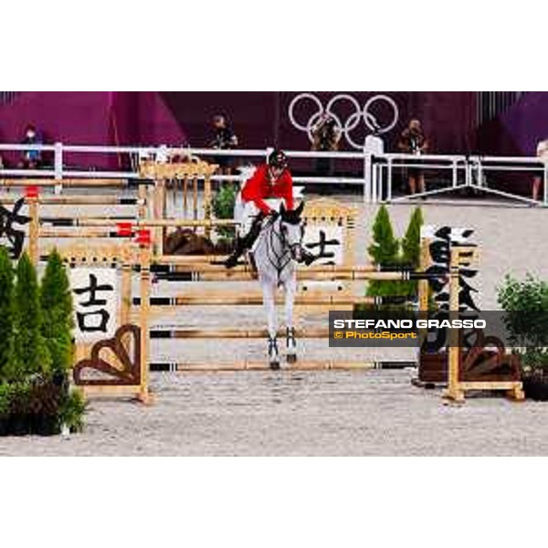 Tokyo 2020 Olympic Games - Show Jumping Team 1st Qualifier - Martin Fuchs on Clooney 51 Tokyo, Equestrian Park - 06 August 2021 Ph. Stefano Grasso