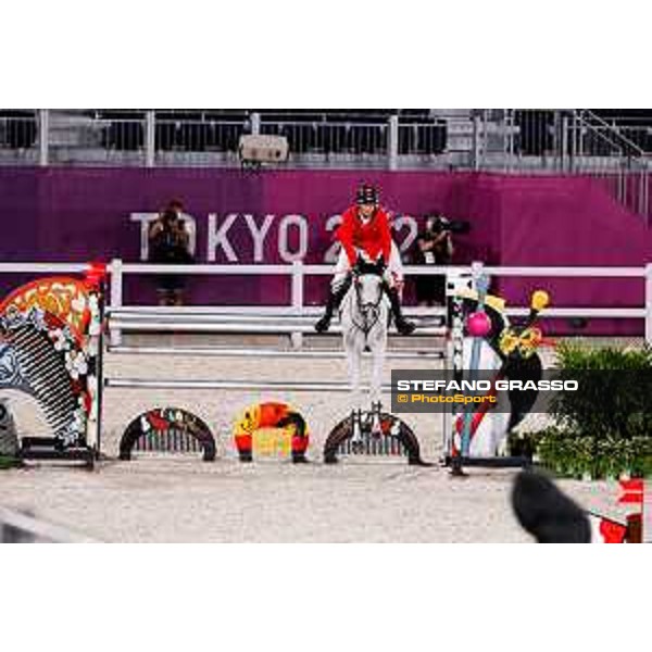 Tokyo 2020 Olympic Games - Show Jumping Team 1st Qualifier - Martin Fuchs on Clooney 51 Tokyo, Equestrian Park - 06 August 2021 Ph. Stefano Grasso