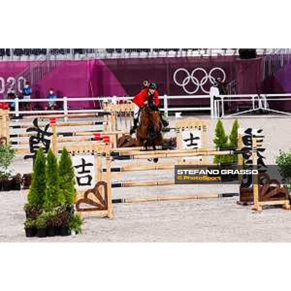 Tokyo 2020 Olympic Games - Show Jumping Team 1st Qualifier - Pieter Devos on Claire Z Tokyo, Equestrian Park - 06 August 2021 Ph. Stefano Grasso