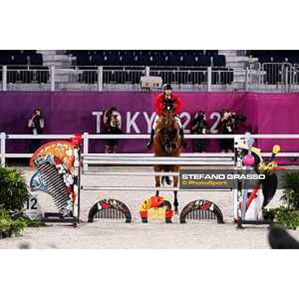 Tokyo 2020 Olympic Games - Show Jumping Team 1st Qualifier - Pieter Devos on Claire Z Tokyo, Equestrian Park - 06 August 2021 Ph. Stefano Grasso