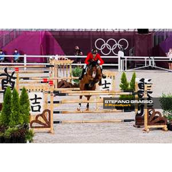 Tokyo 2020 Olympic Games - Show Jumping Team 1st Qualifier - Andre Thieme on DSP Chakaria Tokyo, Equestrian Park - 06 August 2021 Ph. Stefano Grasso