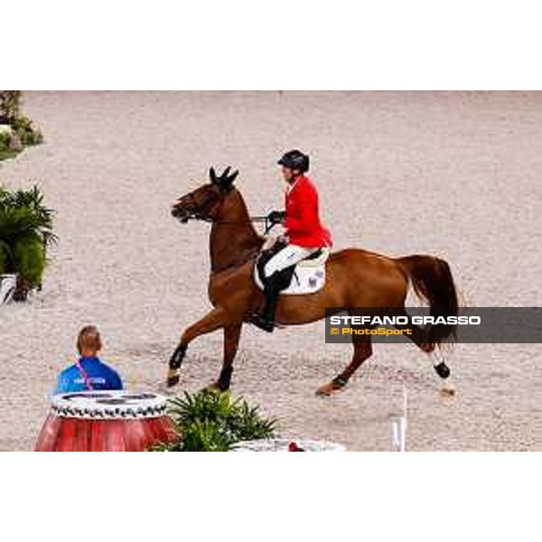 Tokyo 2020 Olympic Games - Show Jumping Team 1st Qualifier - Andre Thieme on DSP Chakaria Tokyo, Equestrian Park - 06 August 2021 Ph. Stefano Grasso