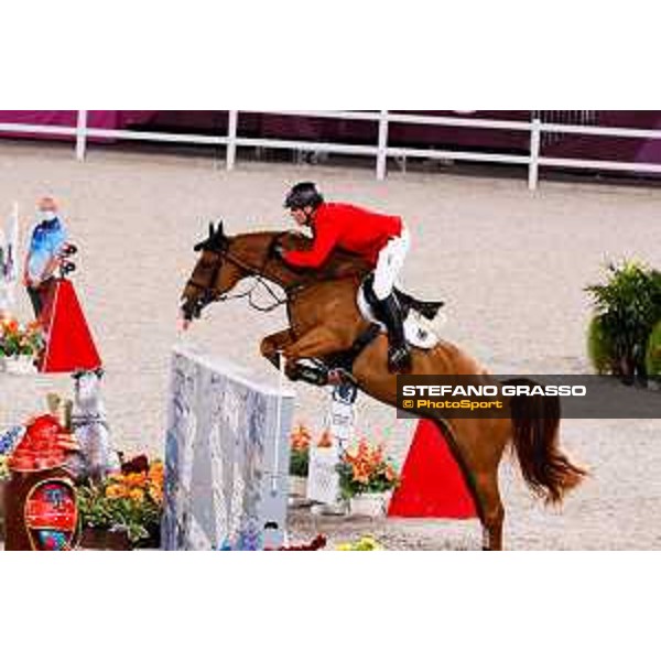 Tokyo 2020 Olympic Games - Show Jumping Team 1st Qualifier - Andre Thieme on DSP Chakaria Tokyo, Equestrian Park - 06 August 2021 Ph. Stefano Grasso