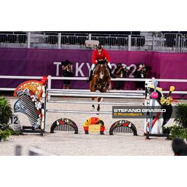Tokyo 2020 Olympic Games - Show Jumping Team 1st Qualifier - Andre Thieme on DSP Chakaria Tokyo, Equestrian Park - 06 August 2021 Ph. Stefano Grasso