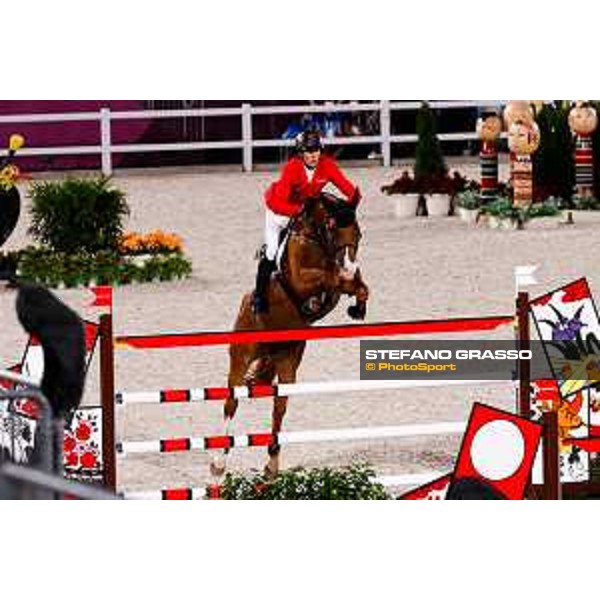 Tokyo 2020 Olympic Games - Show Jumping Team 1st Qualifier - Andre Thieme on DSP Chakaria Tokyo, Equestrian Park - 06 August 2021 Ph. Stefano Grasso