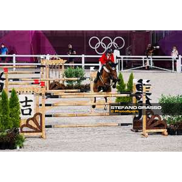 Tokyo 2020 Olympic Games - Show Jumping Team 1st Qualifier - Anna Kellnerova on Catch Me If You Can OLD Tokyo, Equestrian Park - 06 August 2021 Ph. Stefano Grasso