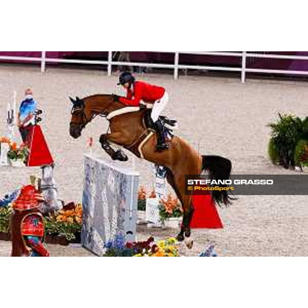 Tokyo 2020 Olympic Games - Show Jumping Team 1st Qualifier - Anna Kellnerova on Catch Me If You Can OLD Tokyo, Equestrian Park - 06 August 2021 Ph. Stefano Grasso