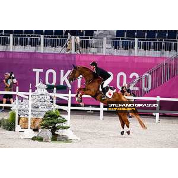 Tokyo 2020 Olympic Games - Show Jumping Team 1st Qualifier - Xingjia Zhang on For Passion d Ive Z Tokyo, Equestrian Park - 06 August 2021 Ph. Stefano Grasso
