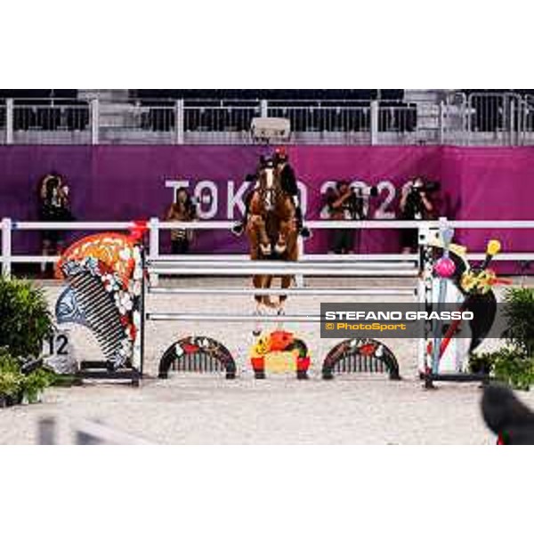 Tokyo 2020 Olympic Games - Show Jumping Team 1st Qualifier - Xingjia Zhang on For Passion d Ive Z Tokyo, Equestrian Park - 06 August 2021 Ph. Stefano Grasso