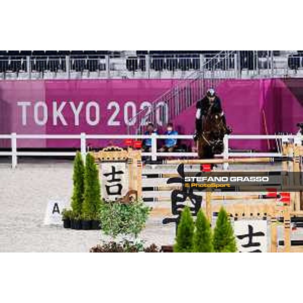 Tokyo 2020 Olympic Games - Show Jumping Team 1st Qualifier - Teddy Vlock on Amsterdam 27 Tokyo, Equestrian Park - 06 August 2021 Ph. Stefano Grasso