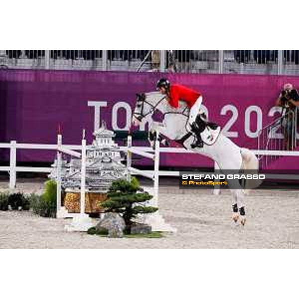 Tokyo 2020 Olympic Games - Show Jumping Team 1st Qualifier - Eugenio Garza Perez on Armani SL Z Tokyo, Equestrian Park - 06 August 2021 Ph. Stefano Grasso