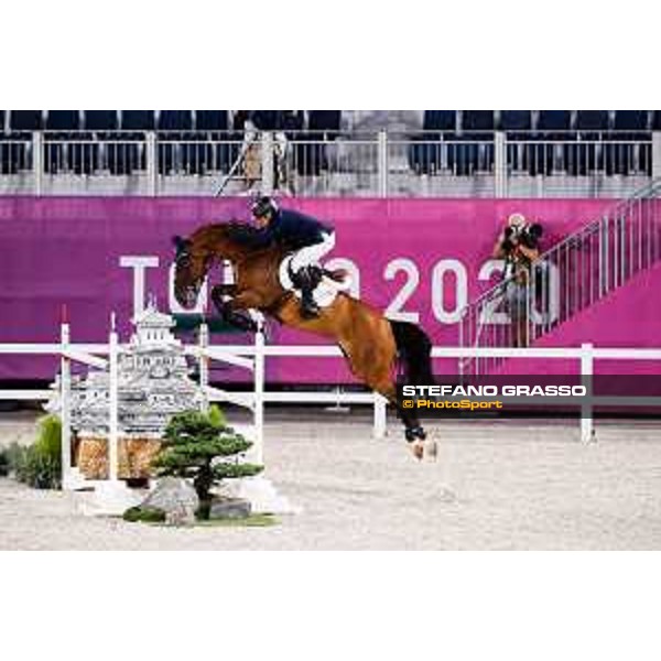 Tokyo 2020 Olympic Games - Show Jumping Team 1st Qualifier - Martin Dopazo on Quintino 9 Tokyo, Equestrian Park - 06 August 2021 Ph. Stefano Grasso