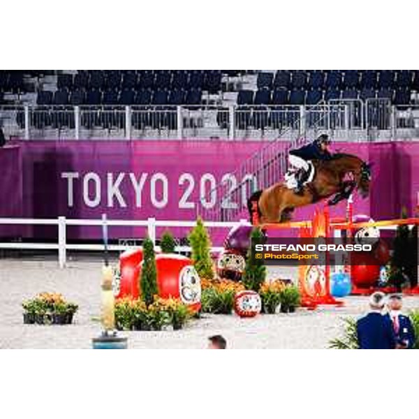 Tokyo 2020 Olympic Games - Show Jumping Team 1st Qualifier - Martin Dopazo on Quintino 9 Tokyo, Equestrian Park - 06 August 2021 Ph. Stefano Grasso