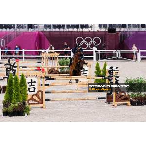 Tokyo 2020 Olympic Games - Show Jumping Team 1st Qualifier - Martin Dopazo on Quintino 9 Tokyo, Equestrian Park - 06 August 2021 Ph. Stefano Grasso