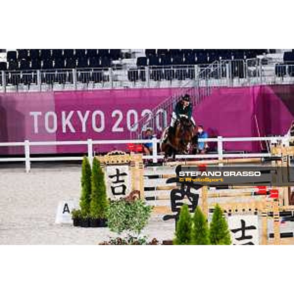 Tokyo 2020 Olympic Games - Show Jumping Team 1st Qualifier - El Ghali Boukaa on Ugolino du Clos Tokyo, Equestrian Park - 06 August 2021 Ph. Stefano Grasso