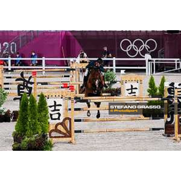Tokyo 2020 Olympic Games - Show Jumping Team 1st Qualifier - El Ghali Boukaa on Ugolino du Clos Tokyo, Equestrian Park - 06 August 2021 Ph. Stefano Grasso