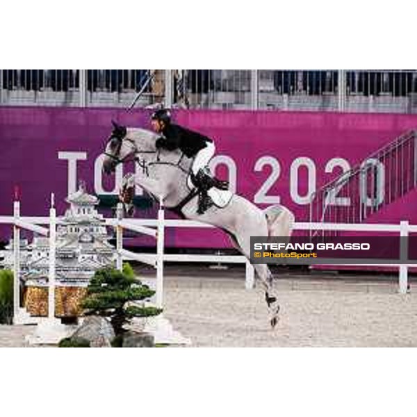 Tokyo 2020 Olympic Games - Show Jumping Team 1st Qualifier - Tom Tarver-Priebe on Popeye Tokyo, Equestrian Park - 06 August 2021 Ph. Stefano Grasso