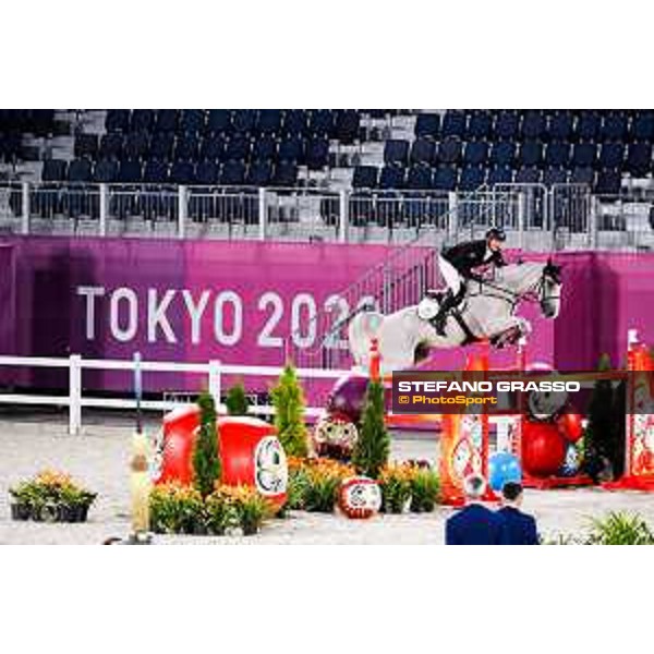 Tokyo 2020 Olympic Games - Show Jumping Team 1st Qualifier - Tom Tarver-Priebe on Popeye Tokyo, Equestrian Park - 06 August 2021 Ph. Stefano Grasso