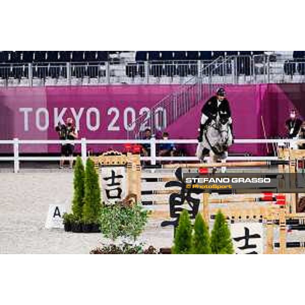 Tokyo 2020 Olympic Games - Show Jumping Team 1st Qualifier - Tom Tarver-Priebe on Popeye Tokyo, Equestrian Park - 06 August 2021 Ph. Stefano Grasso