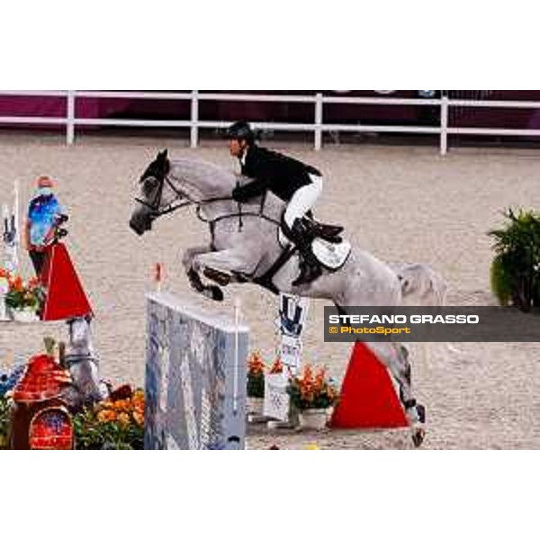 Tokyo 2020 Olympic Games - Show Jumping Team 1st Qualifier - Tom Tarver-Priebe on Popeye Tokyo, Equestrian Park - 06 August 2021 Ph. Stefano Grasso