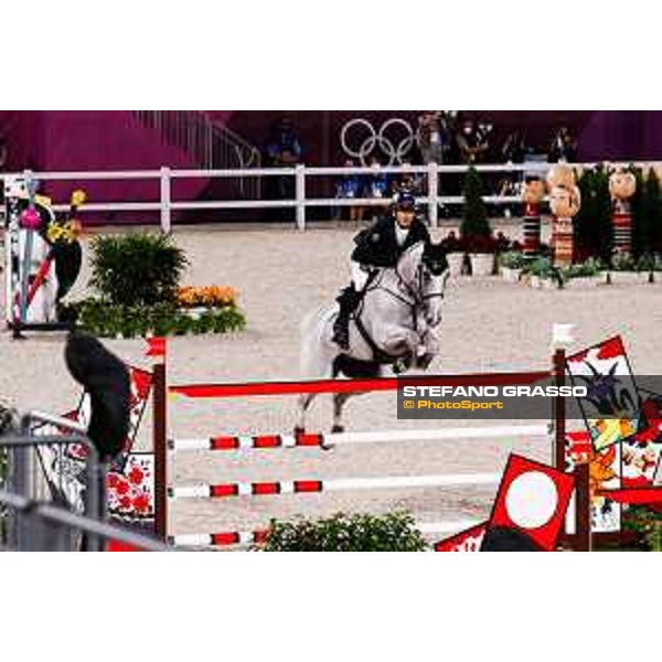Tokyo 2020 Olympic Games - Show Jumping Team 1st Qualifier - Tom Tarver-Priebe on Popeye Tokyo, Equestrian Park - 06 August 2021 Ph. Stefano Grasso