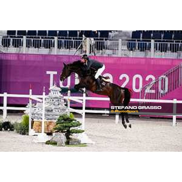 Tokyo 2020 Olympic Games - Show Jumping Team 1st Qualifier - Mohamed Talaat on Darshan Tokyo, Equestrian Park - 06 August 2021 Ph. Stefano Grasso