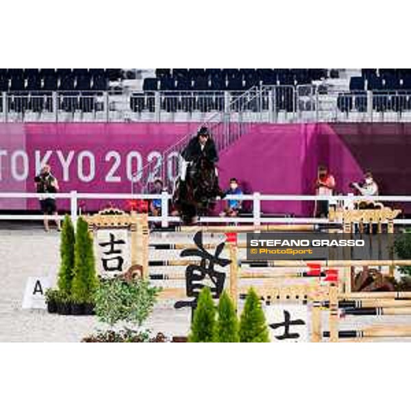 Tokyo 2020 Olympic Games - Show Jumping Team 1st Qualifier - Mohamed Talaat on Darshan Tokyo, Equestrian Park - 06 August 2021 Ph. Stefano Grasso