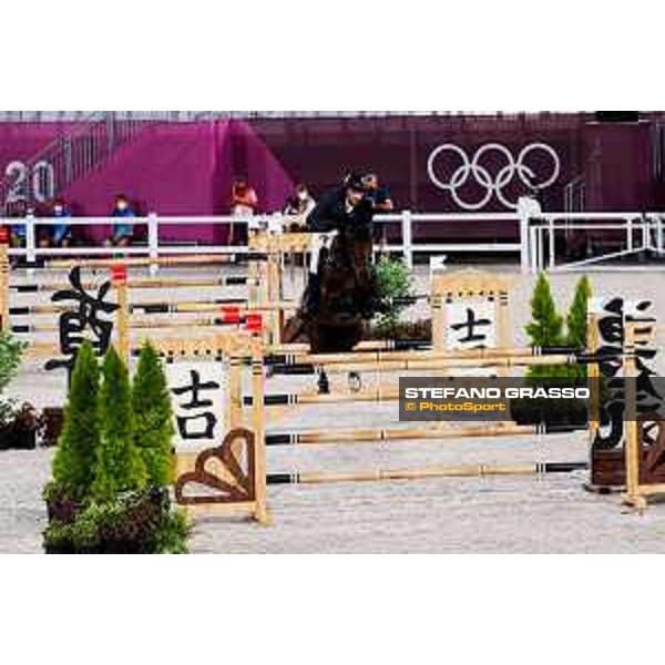 Tokyo 2020 Olympic Games - Show Jumping Team 1st Qualifier - Mohamed Talaat on Darshan Tokyo, Equestrian Park - 06 August 2021 Ph. Stefano Grasso