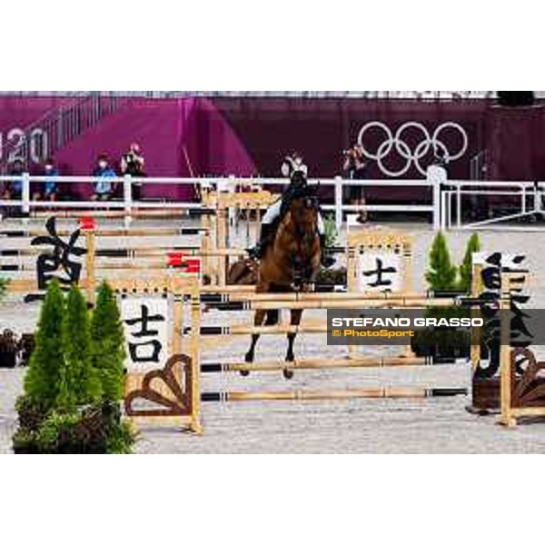 Tokyo 2020 Olympic Games - Show Jumping Team 1st Qualifier - Malin Baryard-Johnsson on Indiana Tokyo, Equestrian Park - 06 August 2021 Ph. Stefano Grasso