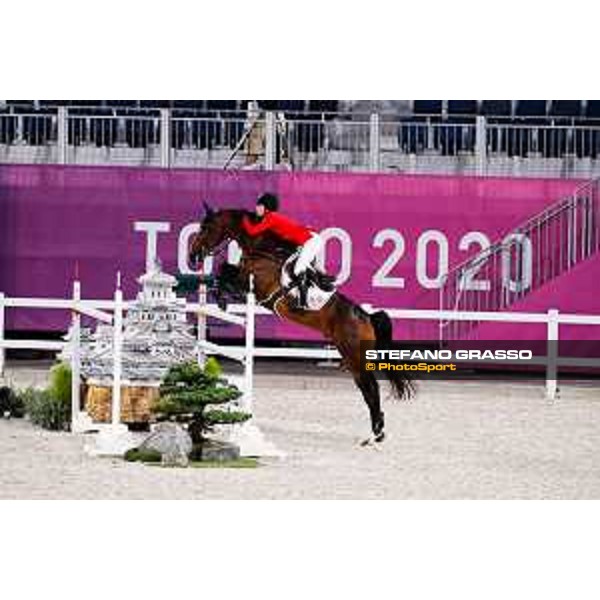 Tokyo 2020 Olympic Games - Show Jumping Team 1st Qualifier - Jessica Springsteen on Don Juan van de Donkhoeve Tokyo, Equestrian Park - 06 August 2021 Ph. Stefano Grasso